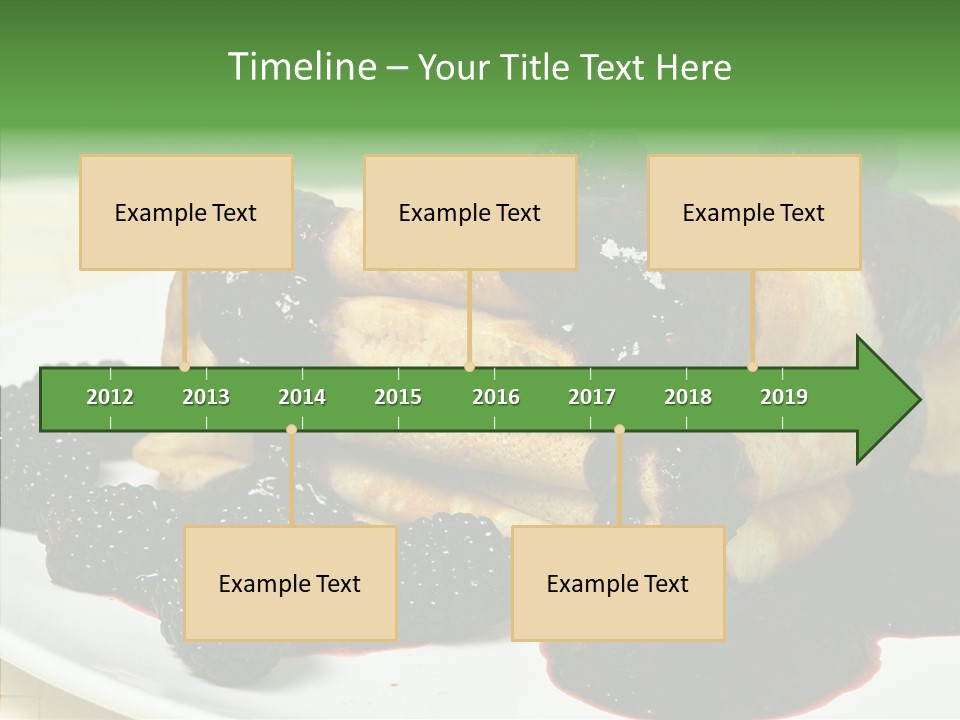 Plate Garnish Tasty PowerPoint Template