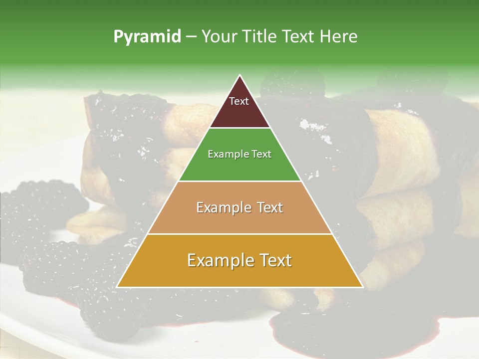 Plate Garnish Tasty PowerPoint Template