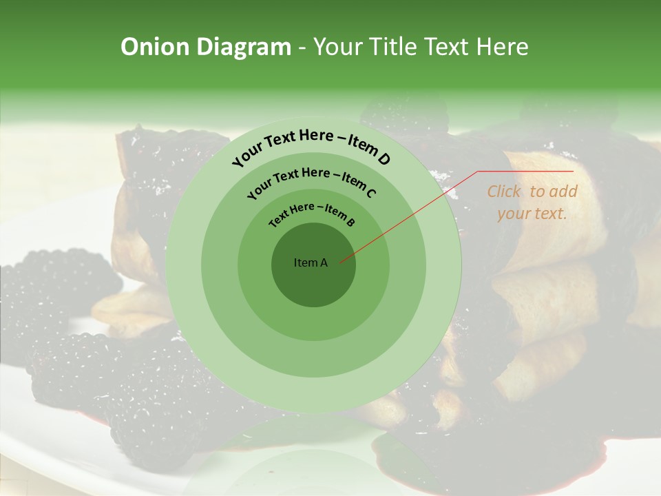 Plate Garnish Tasty PowerPoint Template