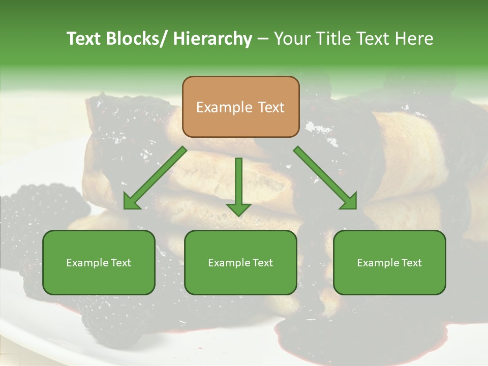 Plate Garnish Tasty PowerPoint Template