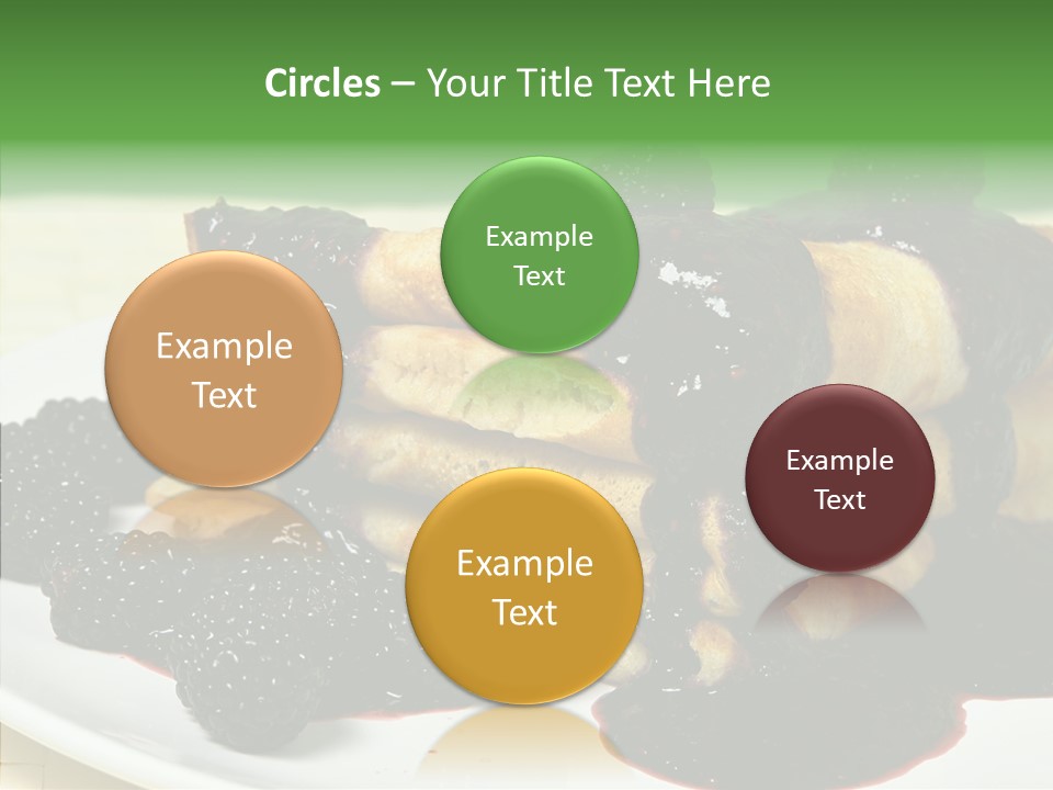 Plate Garnish Tasty PowerPoint Template