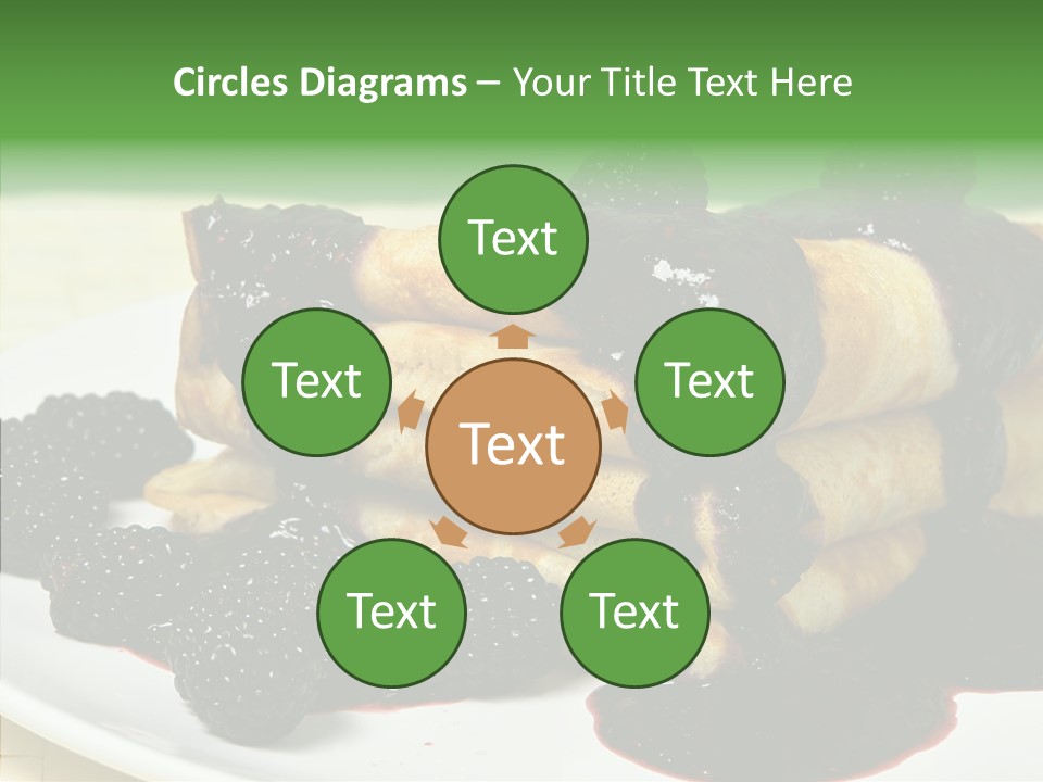 Plate Garnish Tasty PowerPoint Template