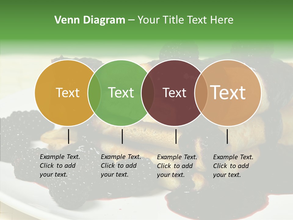 Plate Garnish Tasty PowerPoint Template