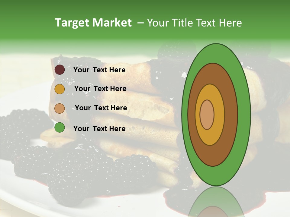 Plate Garnish Tasty PowerPoint Template