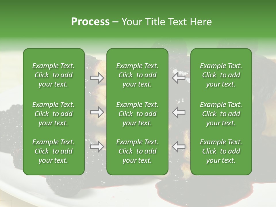 Plate Garnish Tasty PowerPoint Template