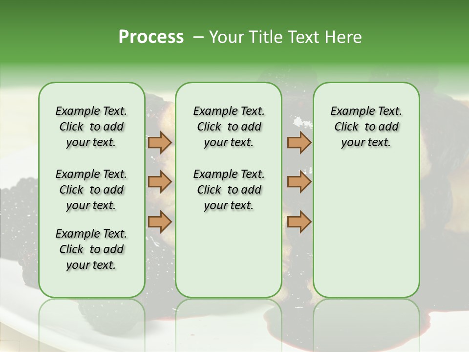 Plate Garnish Tasty PowerPoint Template
