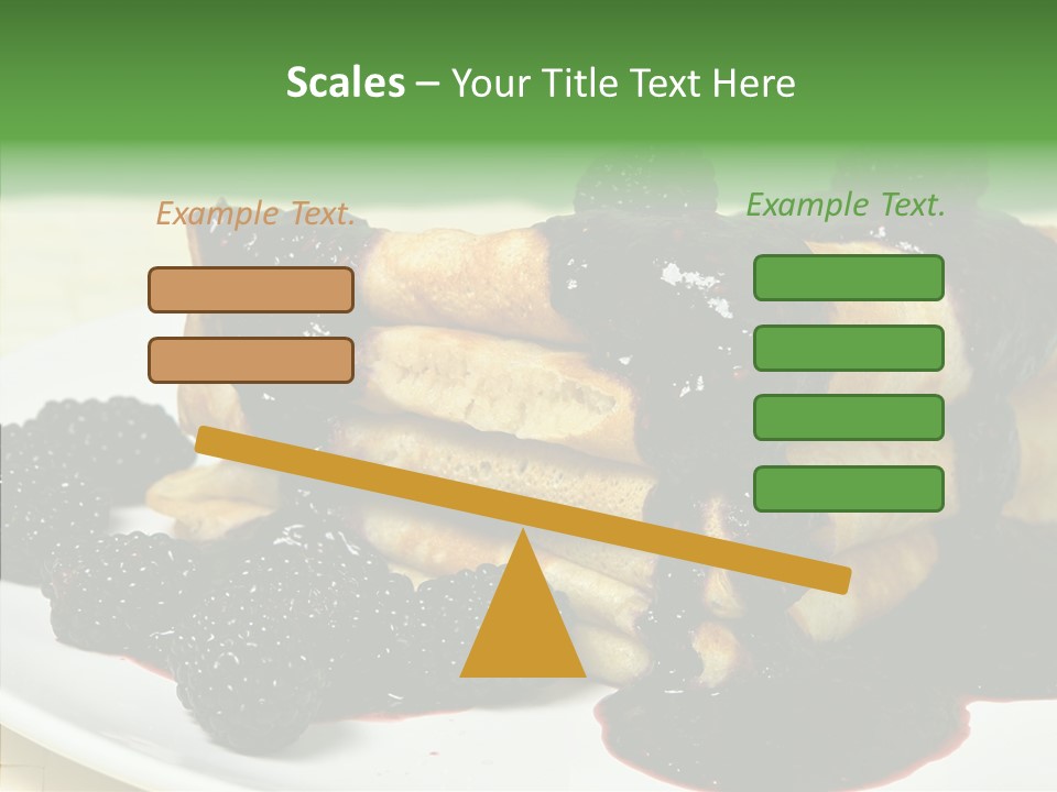 Plate Garnish Tasty PowerPoint Template