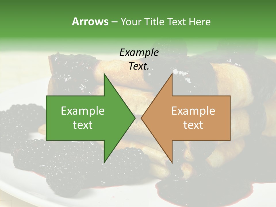 Plate Garnish Tasty PowerPoint Template