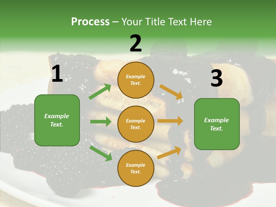 Plate Garnish Tasty PowerPoint Template