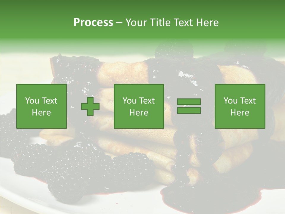 Plate Garnish Tasty PowerPoint Template