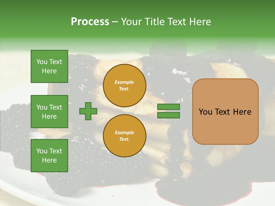 Plate Garnish Tasty PowerPoint Template