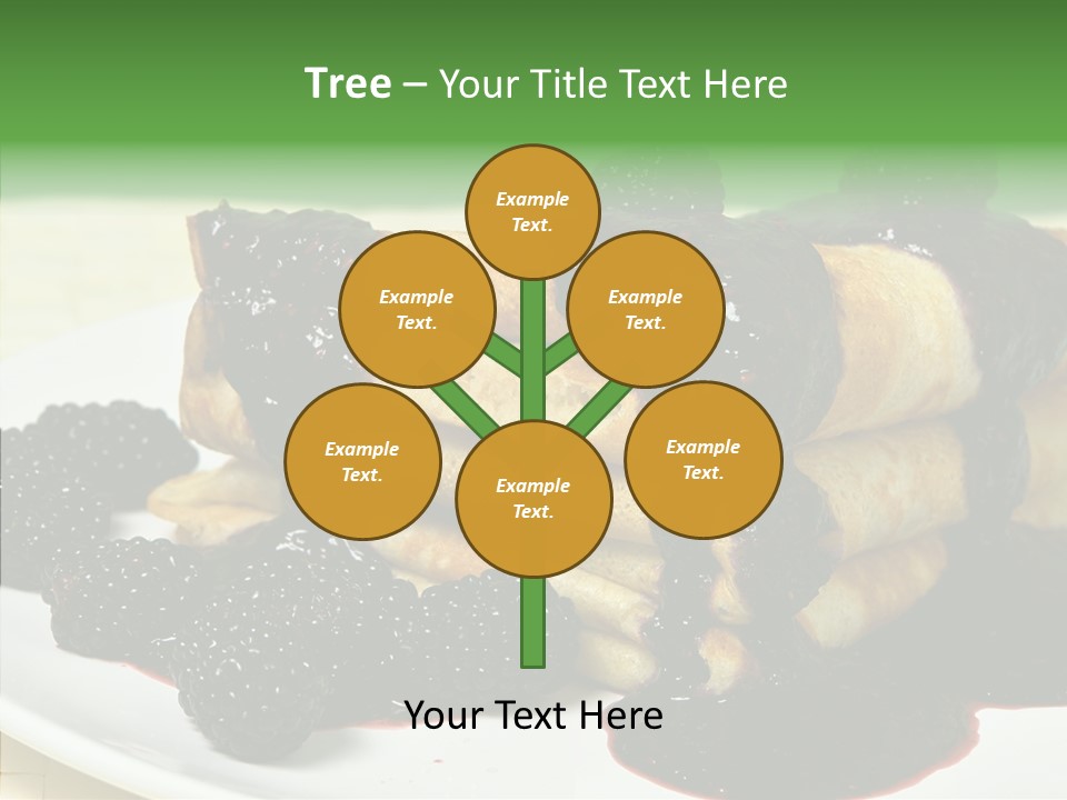 Plate Garnish Tasty PowerPoint Template