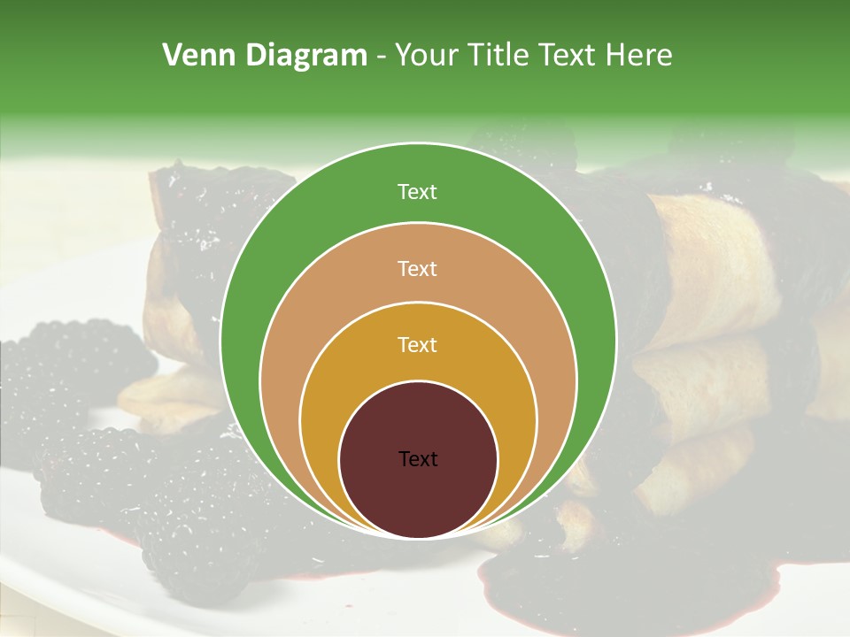 Plate Garnish Tasty PowerPoint Template