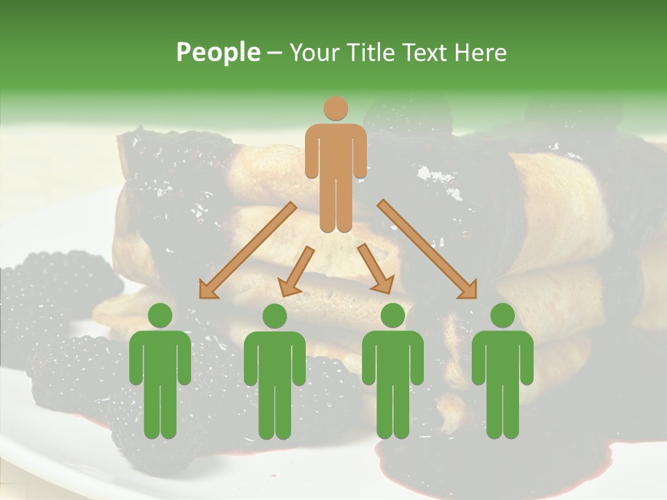 Plate Garnish Tasty PowerPoint Template