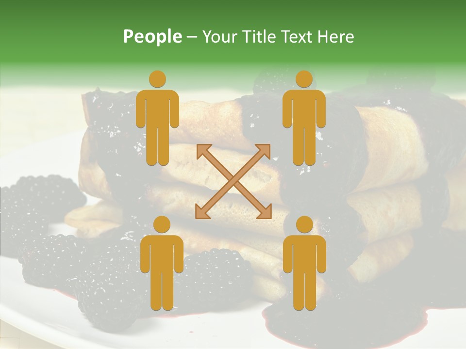 Plate Garnish Tasty PowerPoint Template