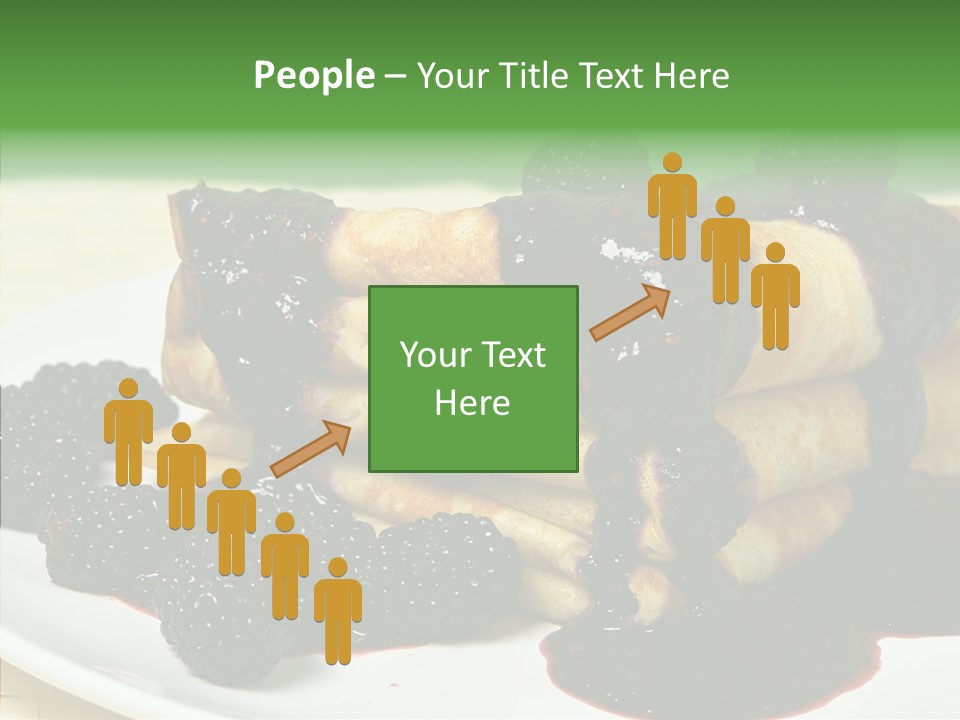 Plate Garnish Tasty PowerPoint Template