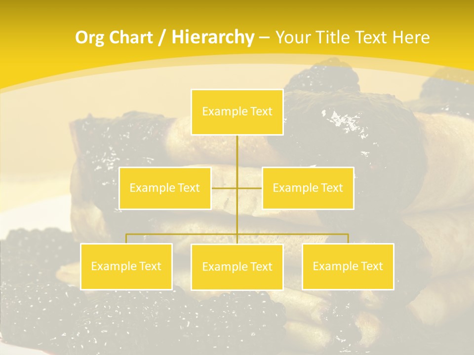 Garnish Blini Cake PowerPoint Template