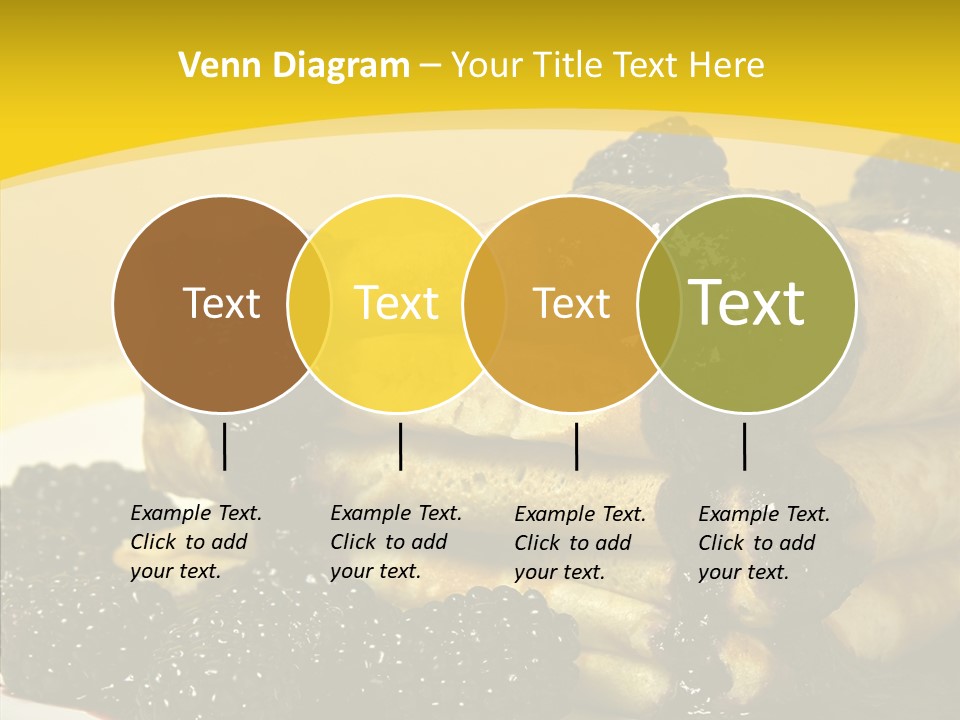Garnish Blini Cake PowerPoint Template