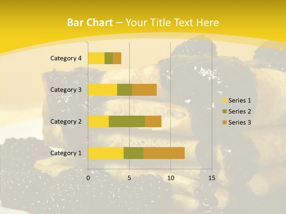 Garnish Blini Cake PowerPoint Template