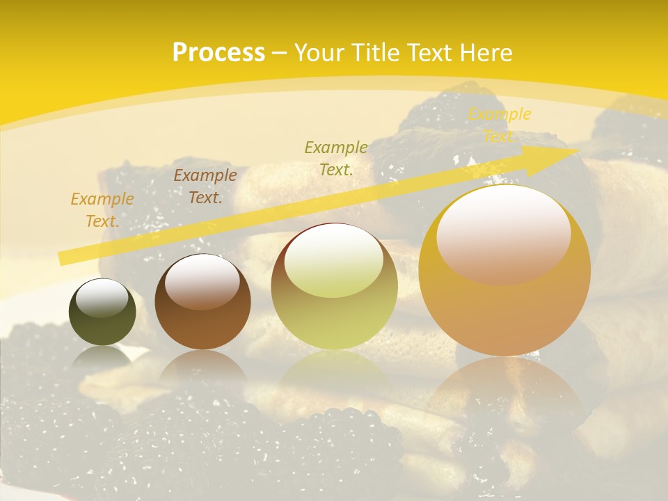 Garnish Blini Cake PowerPoint Template