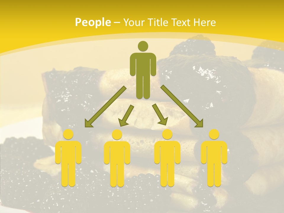 Garnish Blini Cake PowerPoint Template