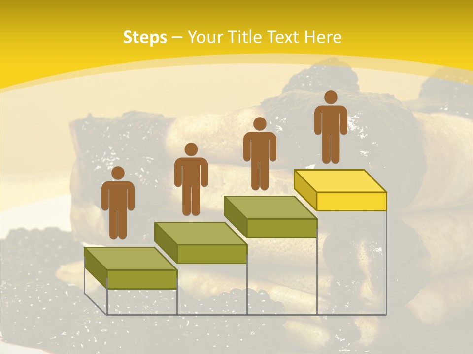 Garnish Blini Cake PowerPoint Template