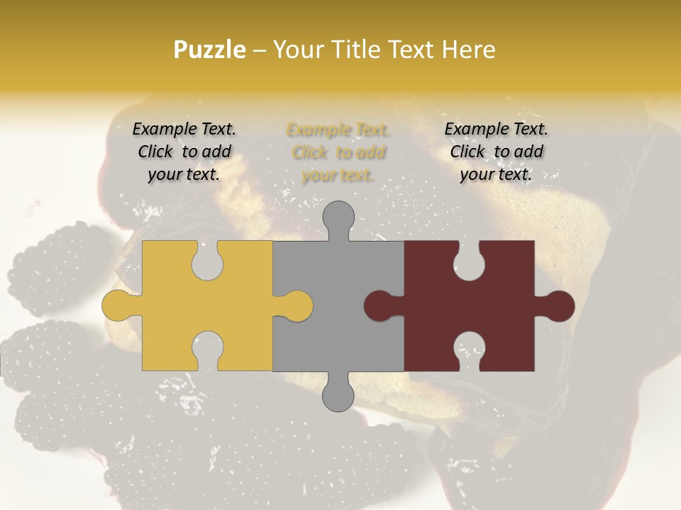 Tasty Healthy Pancake PowerPoint Template