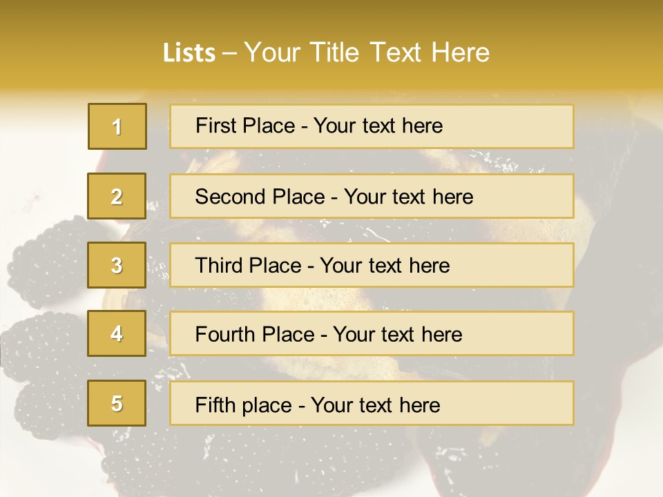 Tasty Healthy Pancake PowerPoint Template