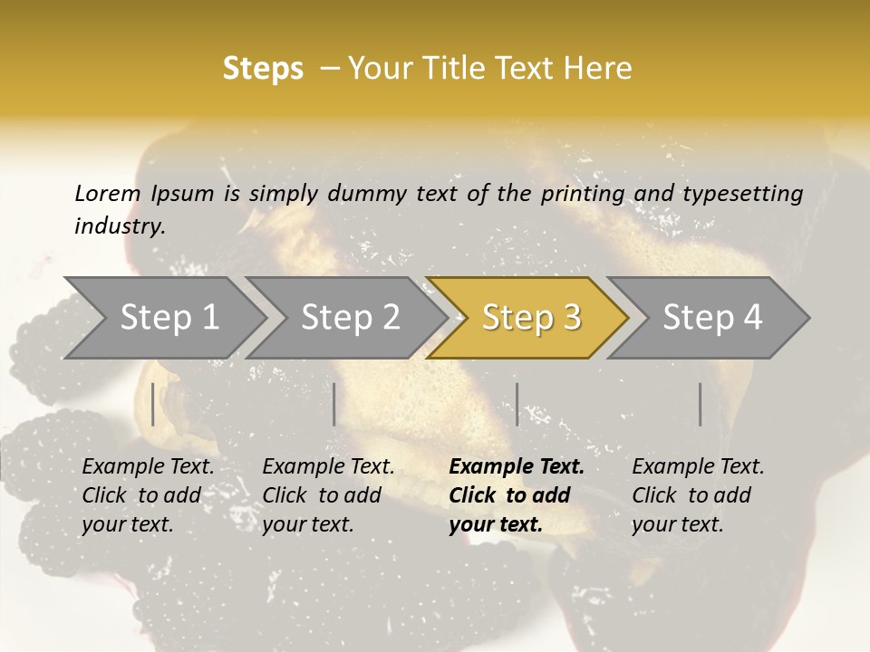 Tasty Healthy Pancake PowerPoint Template
