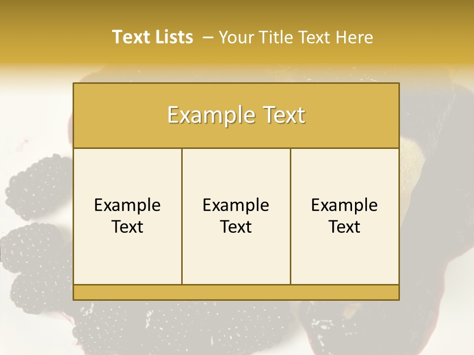 Tasty Healthy Pancake PowerPoint Template