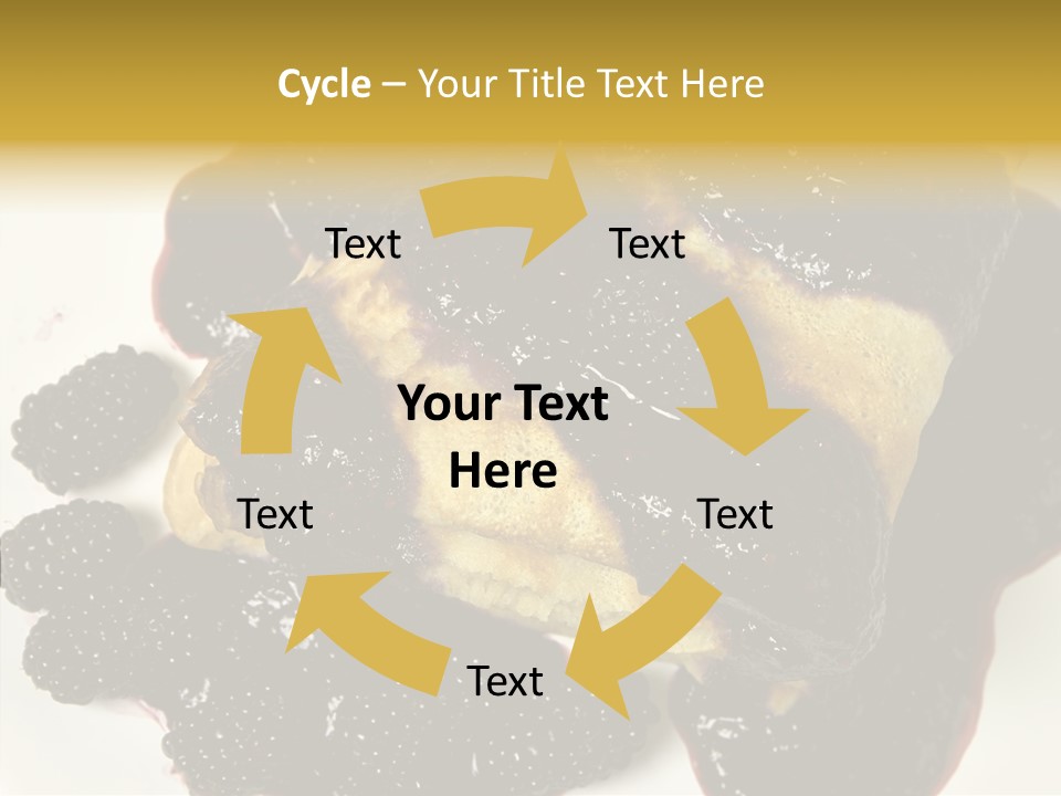 Tasty Healthy Pancake PowerPoint Template