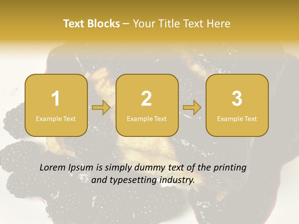 Tasty Healthy Pancake PowerPoint Template