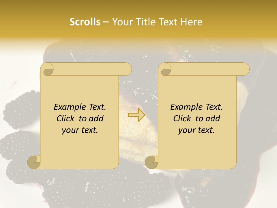 Tasty Healthy Pancake PowerPoint Template