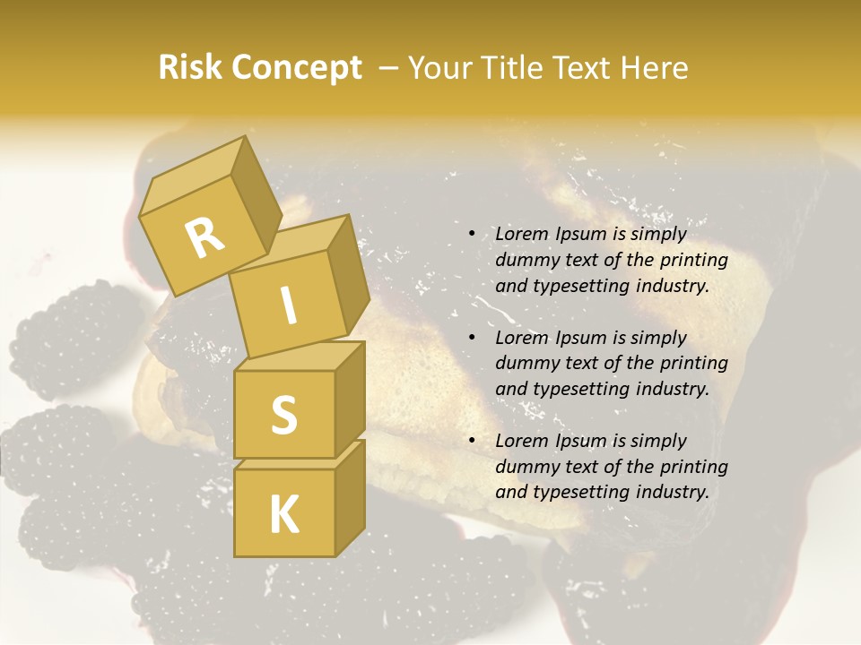 Tasty Healthy Pancake PowerPoint Template