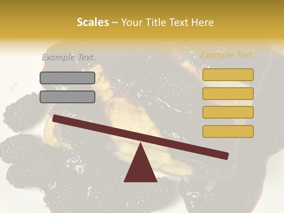 Tasty Healthy Pancake PowerPoint Template