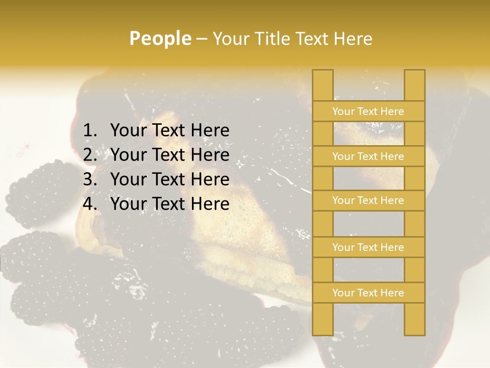 Tasty Healthy Pancake PowerPoint Template