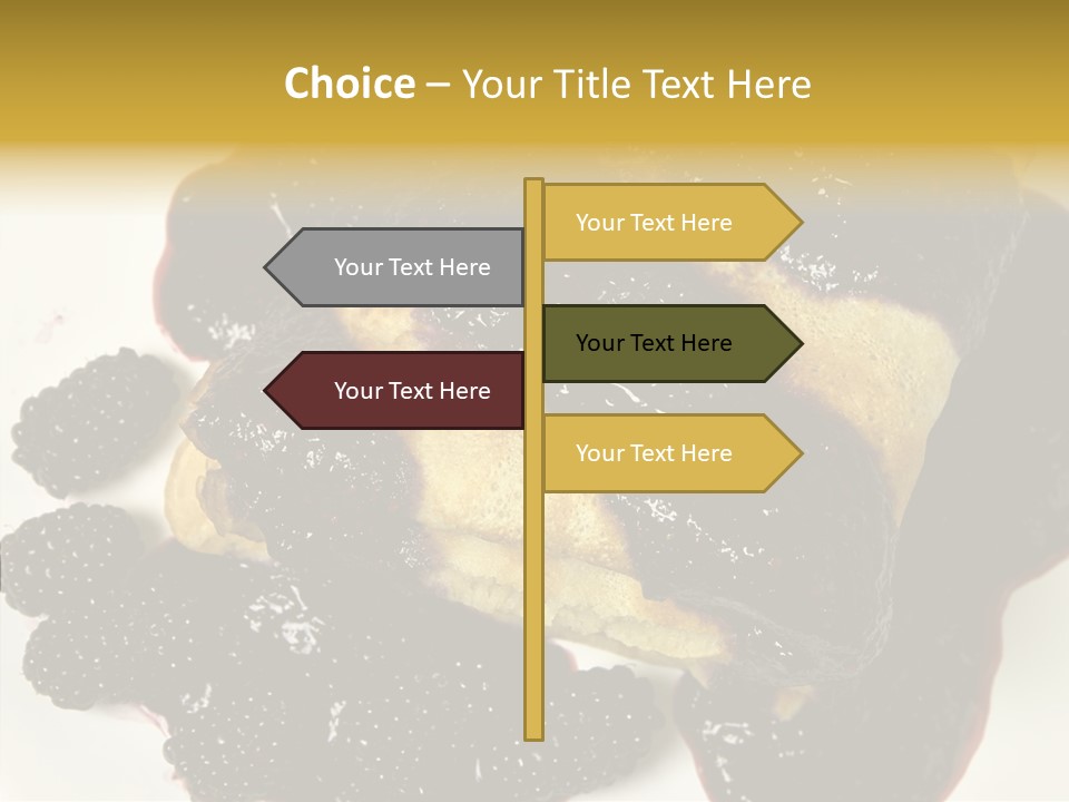Tasty Healthy Pancake PowerPoint Template