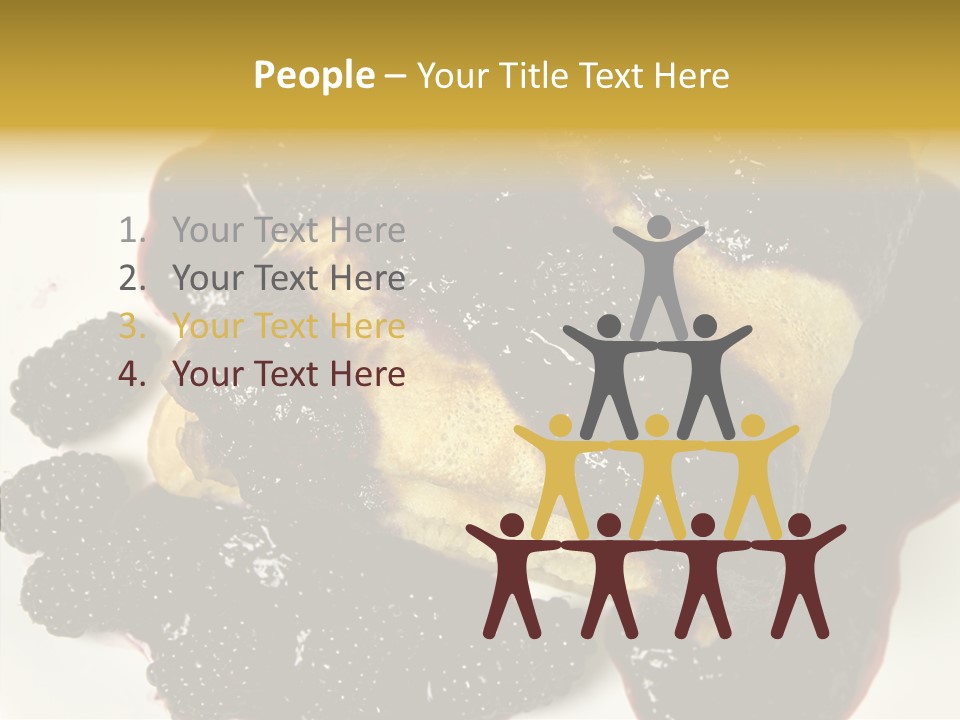 Tasty Healthy Pancake PowerPoint Template