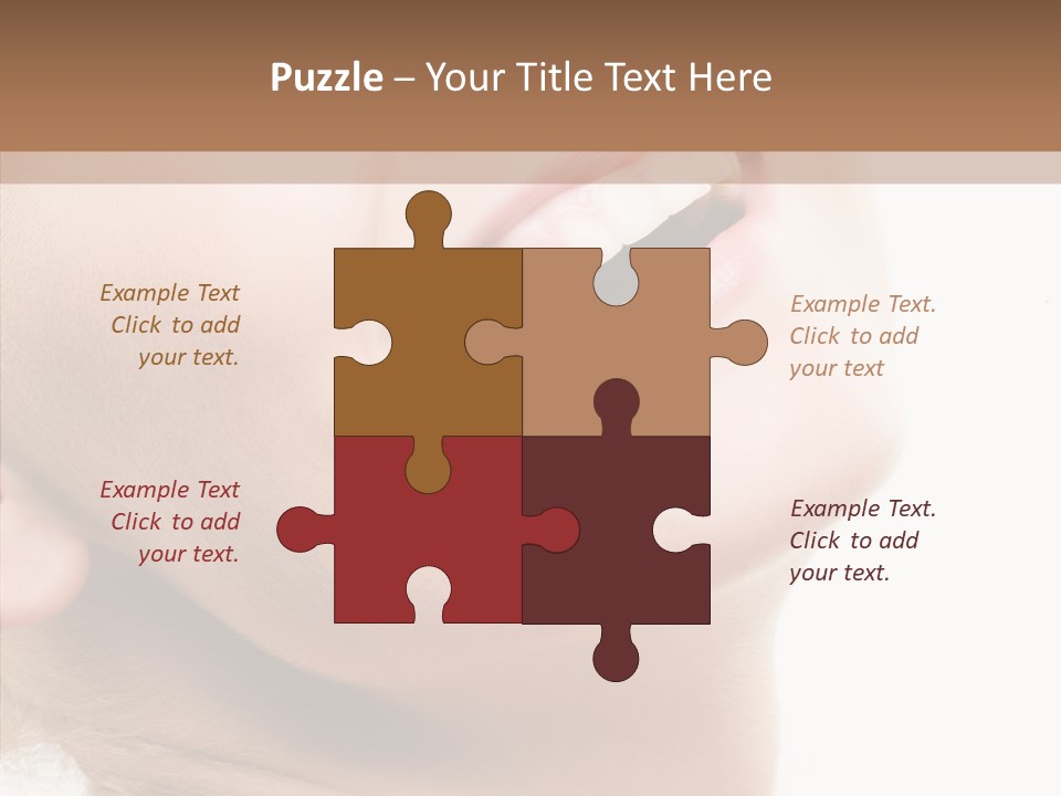 Office Happy Per On PowerPoint Template