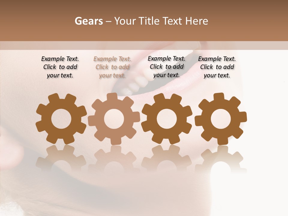 Office Happy Per On PowerPoint Template