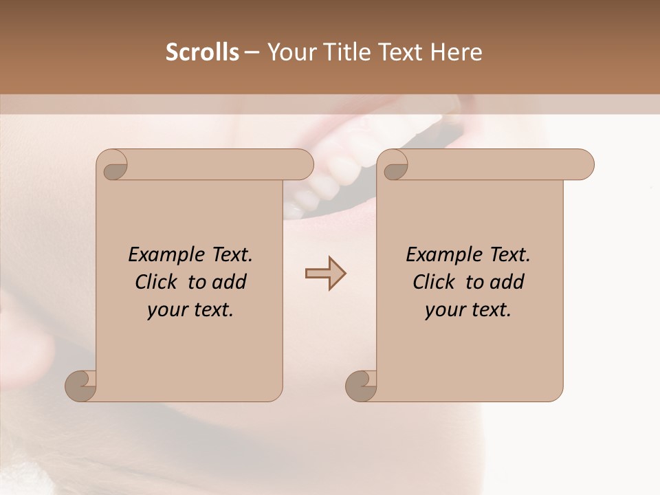 Office Happy Per On PowerPoint Template