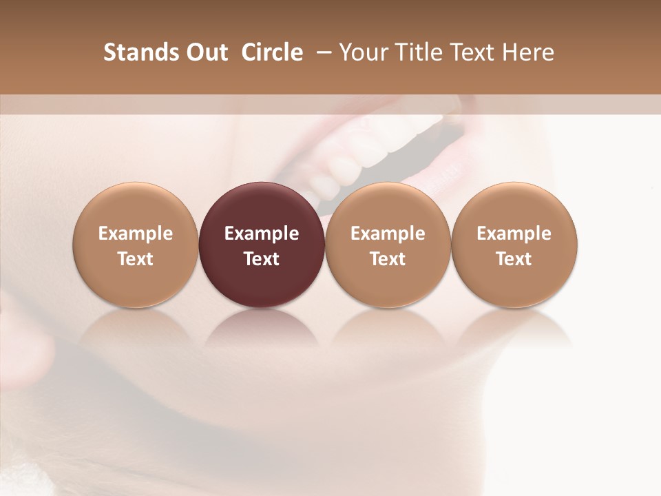 Office Happy Per On PowerPoint Template