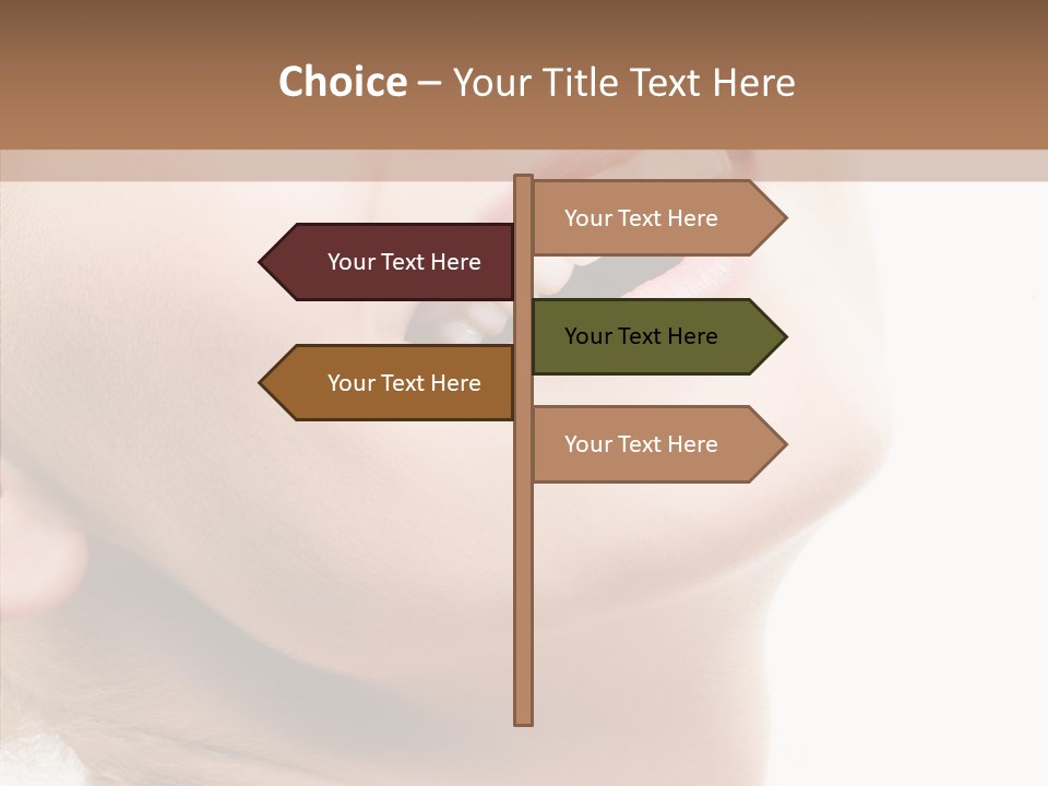 Office Happy Per On PowerPoint Template