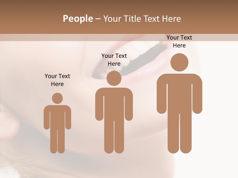 Office Happy Per On PowerPoint Template