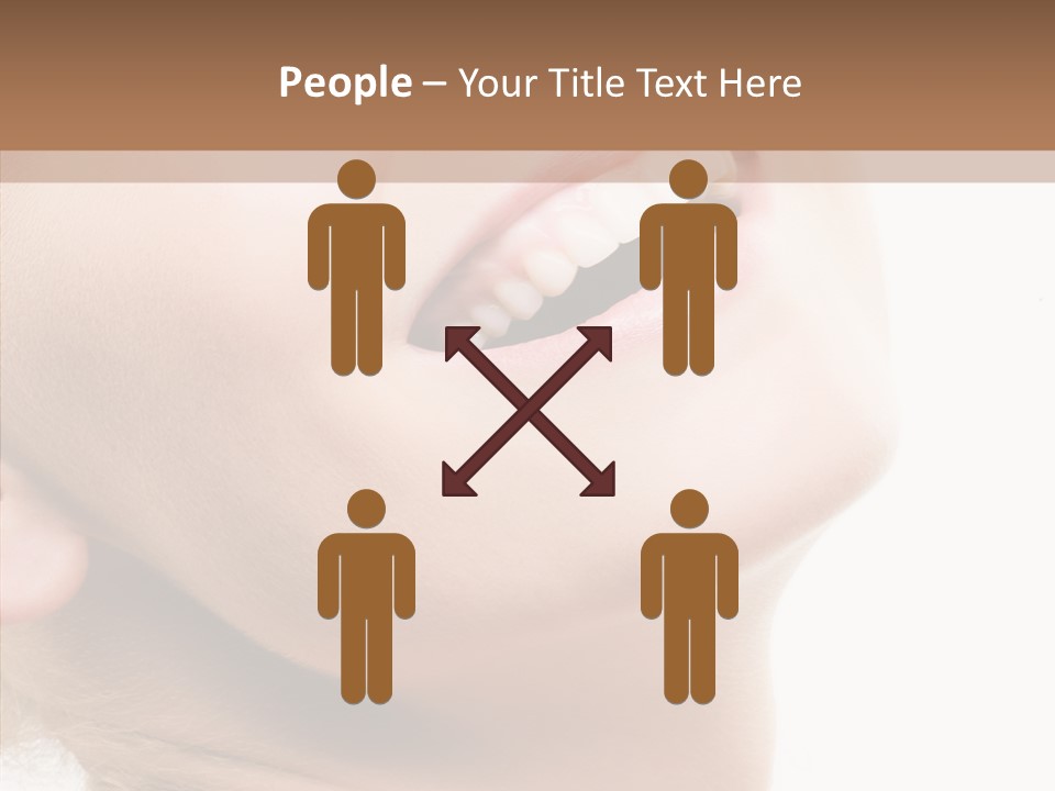 Office Happy Per On PowerPoint Template