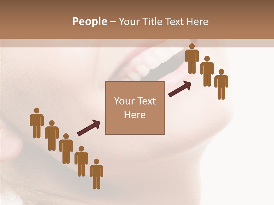 Office Happy Per On PowerPoint Template