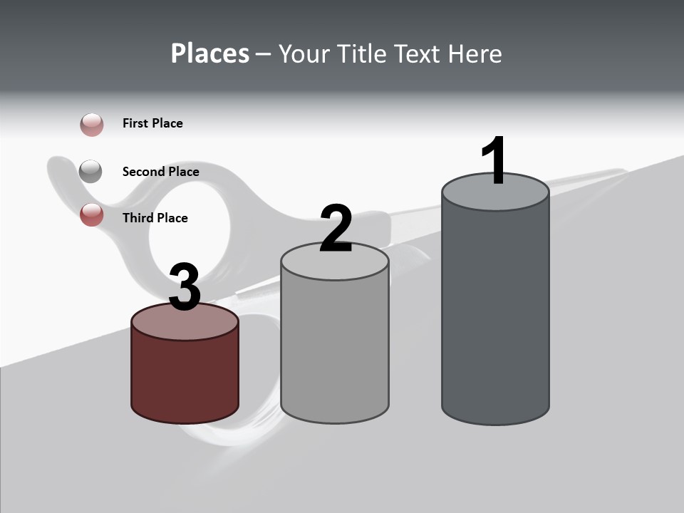 Designer Work Lock PowerPoint Template