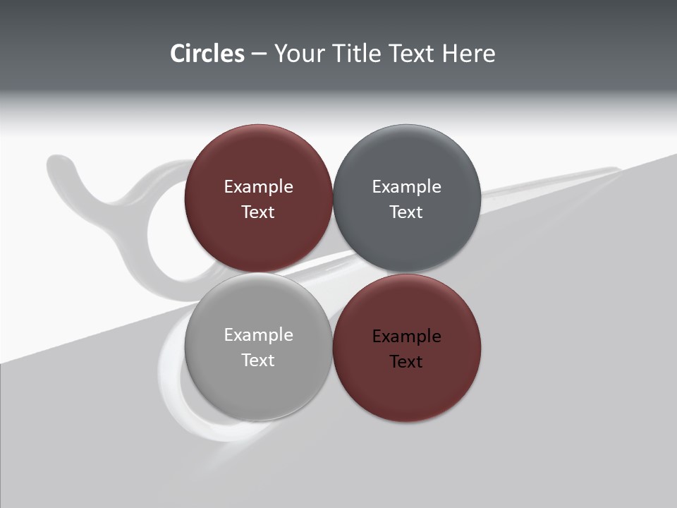 Designer Work Lock PowerPoint Template