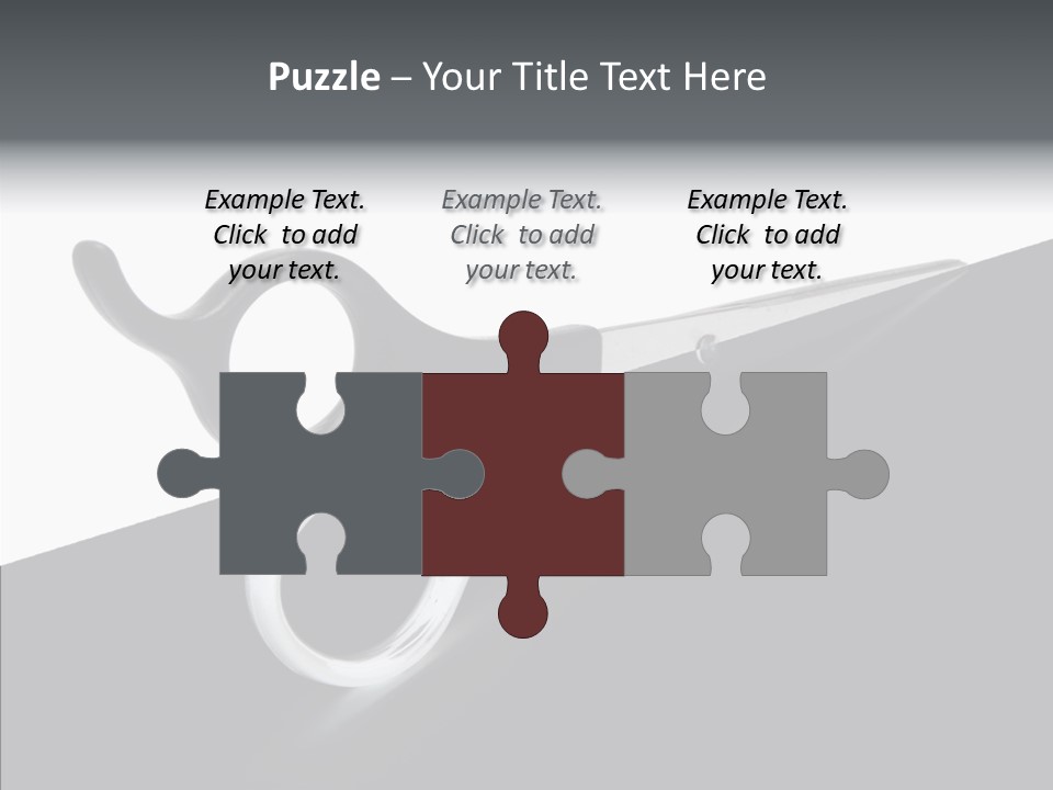 Designer Work Lock PowerPoint Template