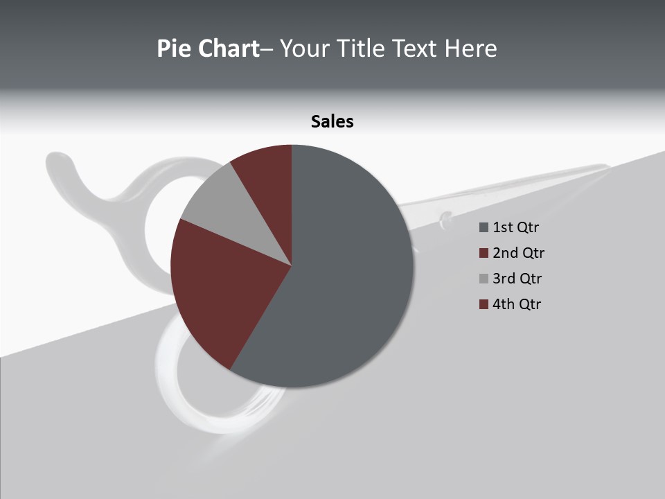 Designer Work Lock PowerPoint Template